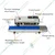 Universal Seal Continuous Band Sealer (MS Body Horizontal) With Digital Temperature Controller & Service Kit