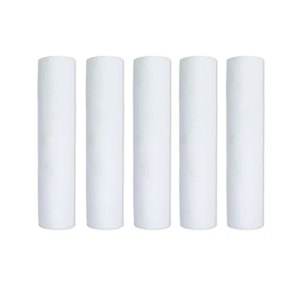 Zenpure Set of Five High Density 10-Inch 5 Micron PP Spun Filter Cartridge (Pack of 5)